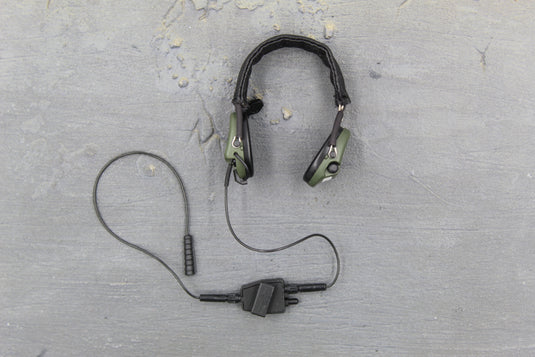 Marc A. Lee - Seal Team 3 - OD Green Headset