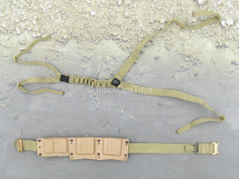 Load image into Gallery viewer, The Range Day Shooter - Green Harness &amp; Belt Set
