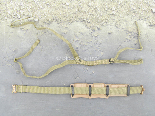 The Range Day Shooter - Green Harness & Belt Set
