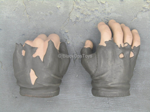 The Tank Juggernaut - Large Black Ripped Gloved Hands (Type 1)