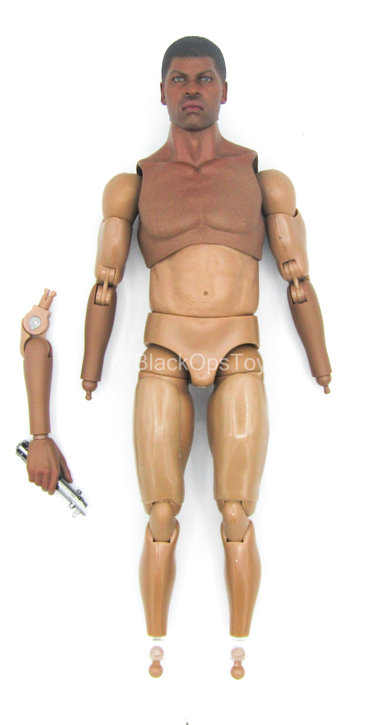Load image into Gallery viewer, Star Wars - Finn - Male Body w/Head Sculpt &amp; Lightsaber Arm
