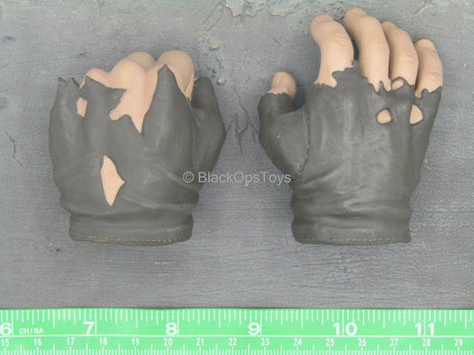 The Tank Juggernaut - Large Black Ripped Gloved Hands (Type 1)