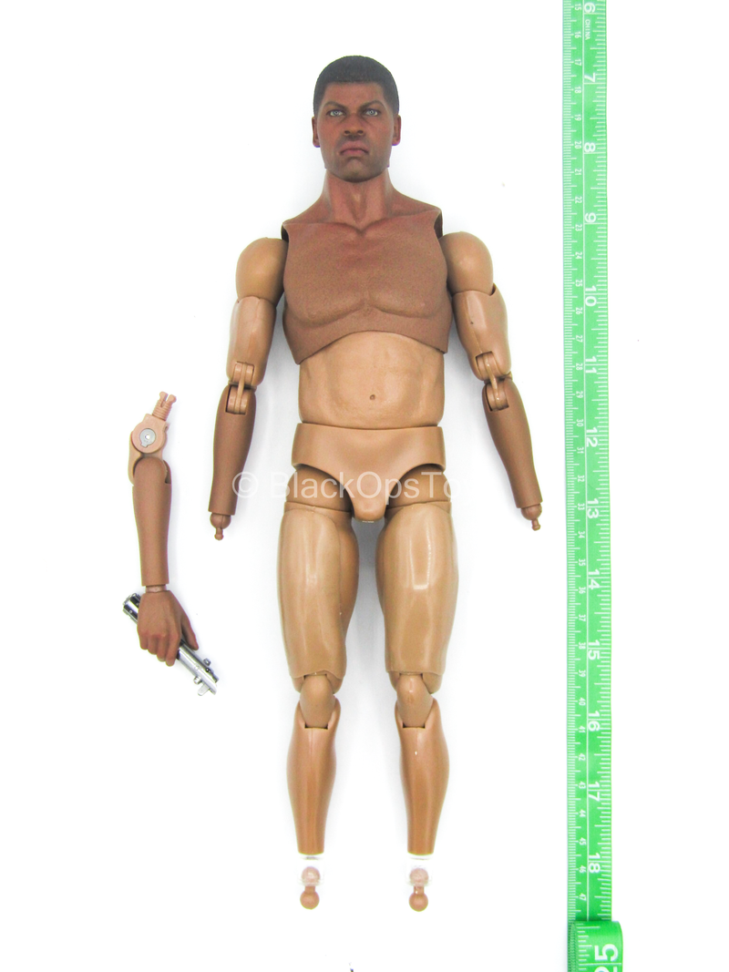 Load image into Gallery viewer, Star Wars - Finn - Male Body w/Head Sculpt &amp; Lightsaber Arm
