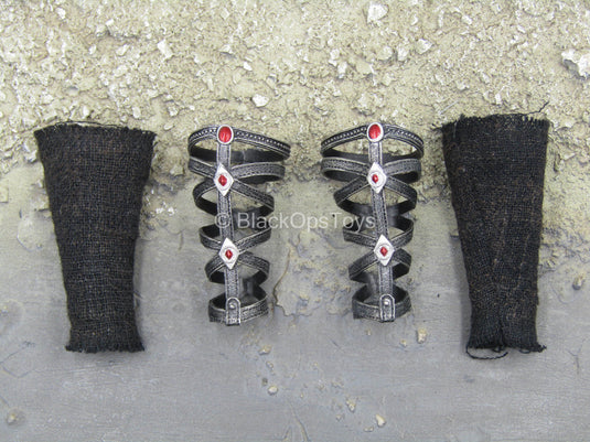 Anubis - Male Leg Armor w/Cloth
