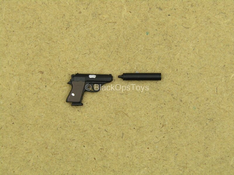Load image into Gallery viewer, 1/12 - MI6 Agent - Walther P38 Pistol w/Suppressor
