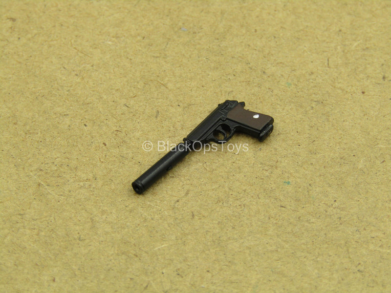 Load image into Gallery viewer, 1/12 - MI6 Agent - Walther P38 Pistol w/Suppressor
