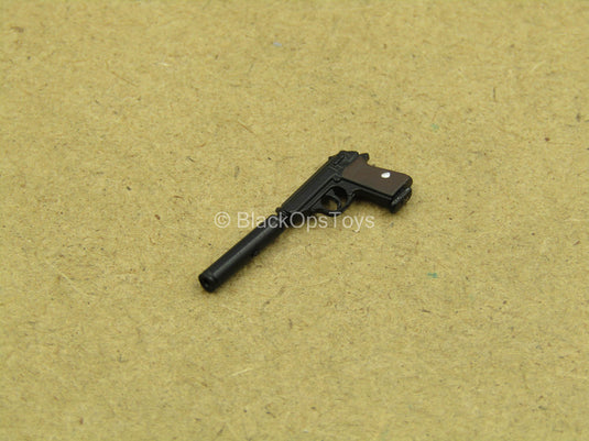 1/12 - MI6 Agent - Walther P38 Pistol w/Suppressor