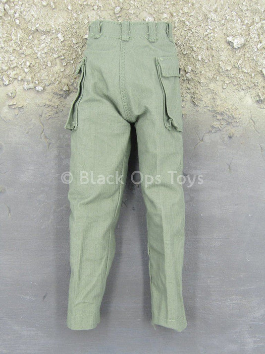 WWII - U.S. Army Infantry - OD Green Uniform Pants