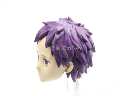 Dorohedoro - Ebisu - Anime Head Sculpt w/Purple Hair