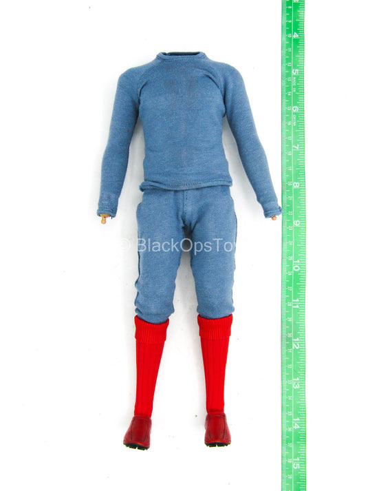 Far From Home - Spiderman - Male Base Body w/Blue Clothing & Shoes