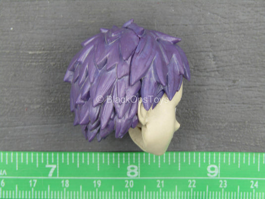 Dorohedoro - Ebisu - Anime Head Sculpt w/Purple Hair