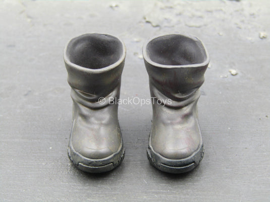 Dorohedoro - Ebisu - Small Weathered Black Boots (Peg Type)