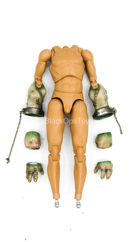 Frankenstein Hidden Edition - Male Base Body w/Magnetic Forearms Set