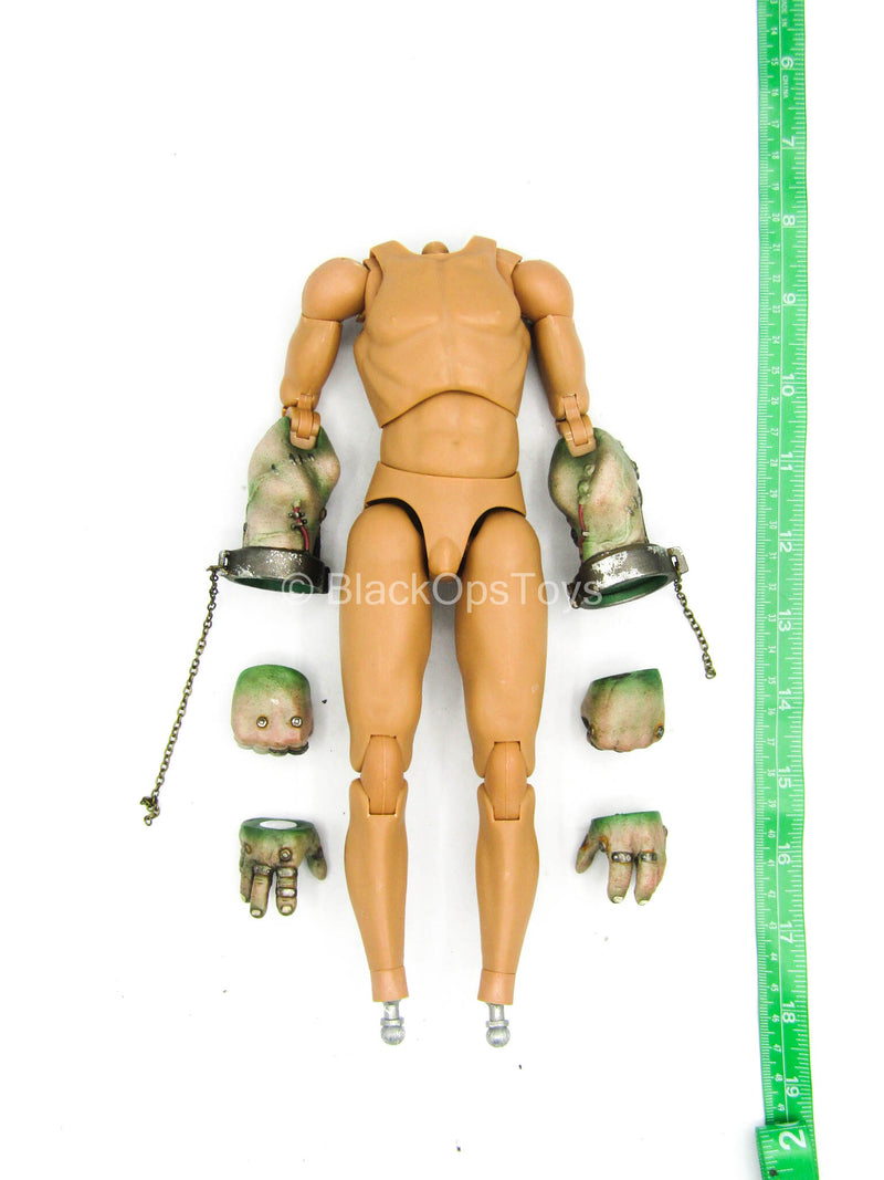 Load image into Gallery viewer, Frankenstein Hidden Edition - Male Base Body w/Magnetic Forearms Set
