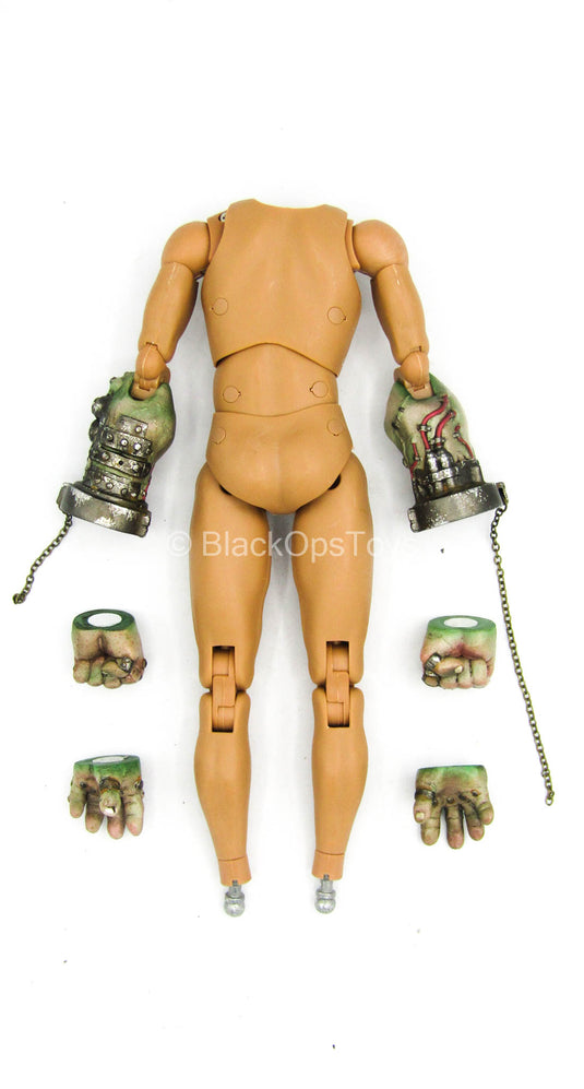 Frankenstein Hidden Edition - Male Base Body w/Magnetic Forearms Set