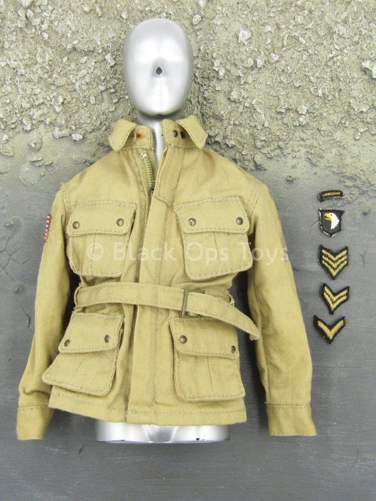 Load image into Gallery viewer, WWII - U.S. Army Airborne - Tan Uniform Jacket
