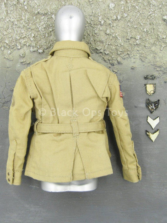 WWII - U.S. Army Airborne - Tan Uniform Jacket