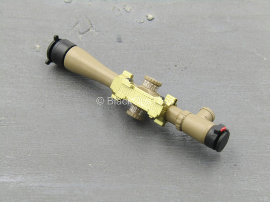 SCOPE - Tan & Gold Rifle Scope