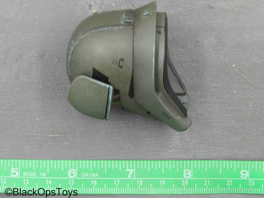 Star Wars Transport Trooper - Green Trooper Helmeted Head Sculpt