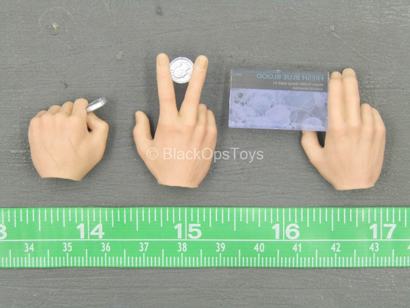 Load image into Gallery viewer, The Negotiator - Coin &amp; Card Holding Hands
