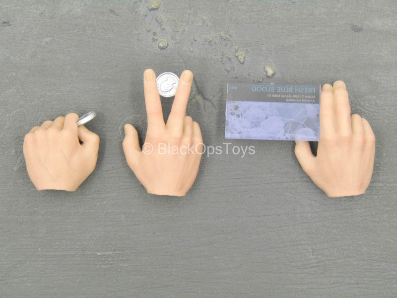 Load image into Gallery viewer, The Negotiator - Coin &amp; Card Holding Hands
