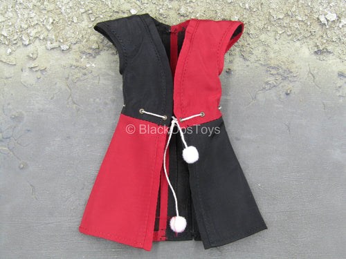 Batman Ninja Harley Quinn - Red & Black Shirt w/Skirt