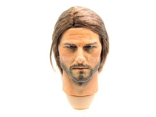 Devoted Samurai Trainee Version - Male Head Sculpt w/Rooted Hair