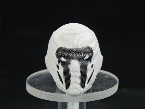 Hermann - White & Black Male Head Sculpt (Type 3)