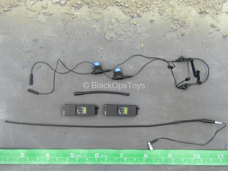 Load image into Gallery viewer, SMU Operator Exclusive - Black Radio w/Whip Antenna &amp; Headphones
