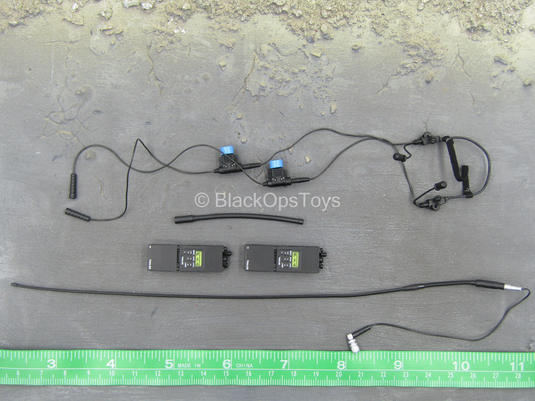 SMU Operator Exclusive - Black Radio w/Whip Antenna & Headphones