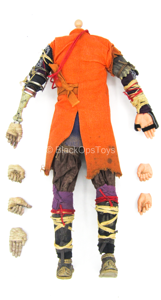 Wolf - Dressed Male Base Body w/Robotic Forearm