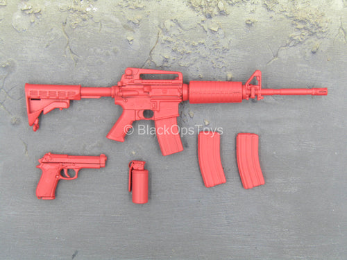 US Navy VBSS - Red Training Rifle & Equipment Set