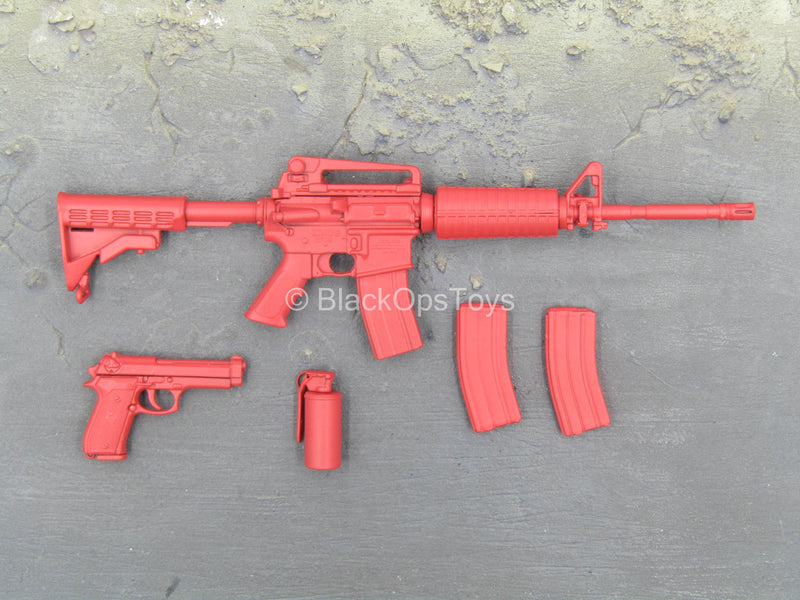 Load image into Gallery viewer, US Navy VBSS - Red Training Rifle &amp; Equipment Set
