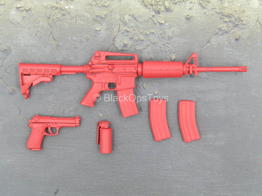 US Navy VBSS - Red Training Rifle & Equipment Set