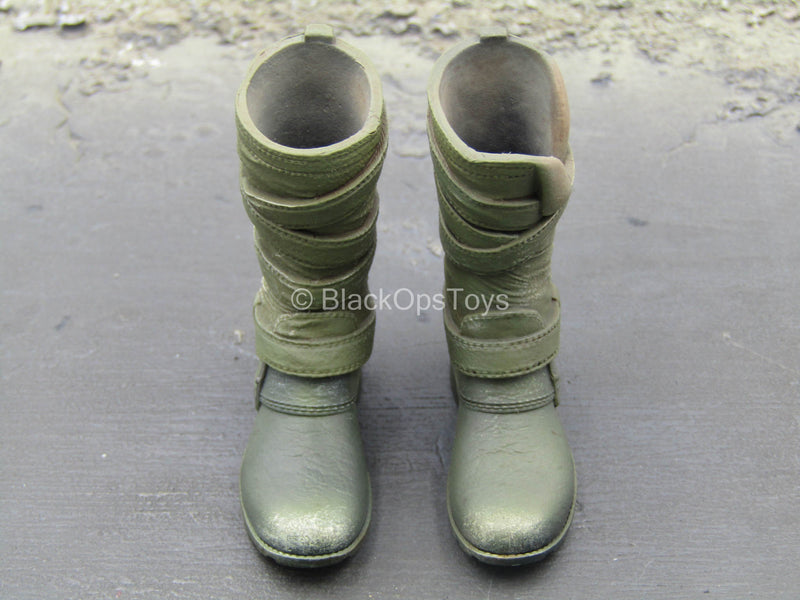 Load image into Gallery viewer, Detroit Revolution - Kara - Weathered Boots (Peg Type)
