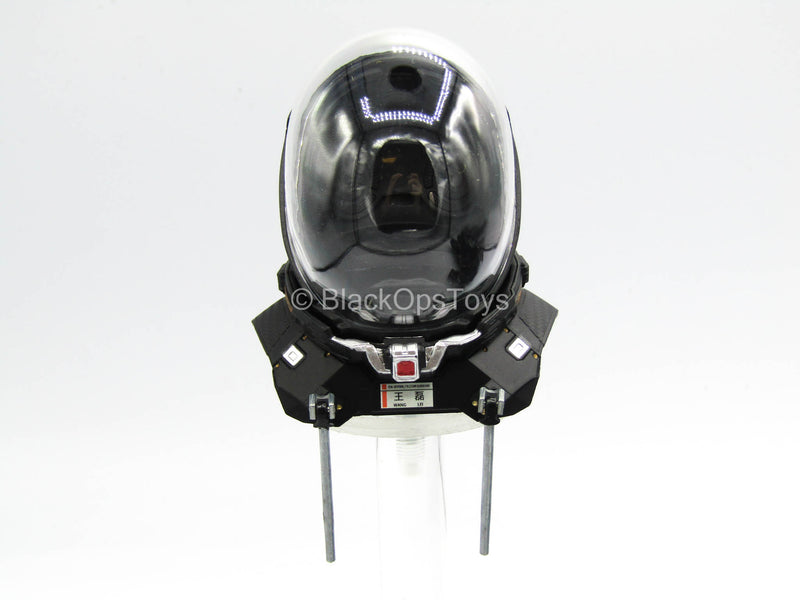 Load image into Gallery viewer, The Wandering Earth - Detailed Black Exo-Suit w/Helmet
