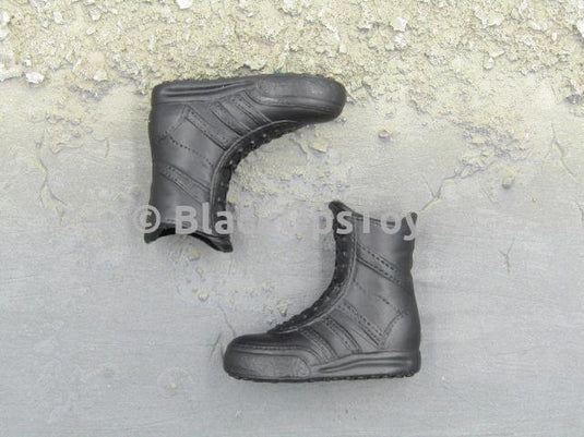 Dragon Hong Kong Police S.D.U. Wai Black Combat Boots Foot Type