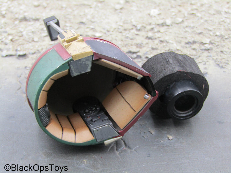 Load image into Gallery viewer, Star Wars - Boba Fett (Repaint) - Helmeted Head Sculpt w/Inner Detail
