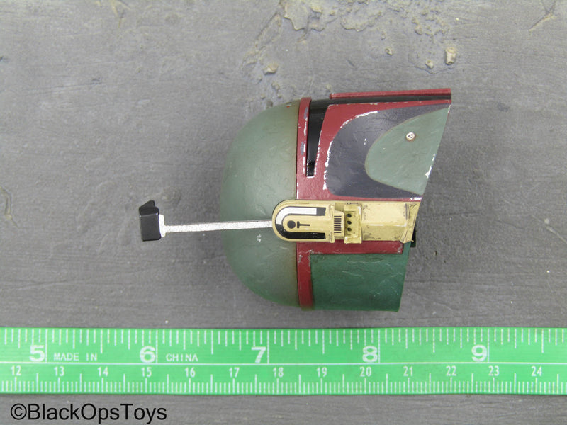 Load image into Gallery viewer, Star Wars - Boba Fett (Repaint) - Helmeted Head Sculpt w/Inner Detail
