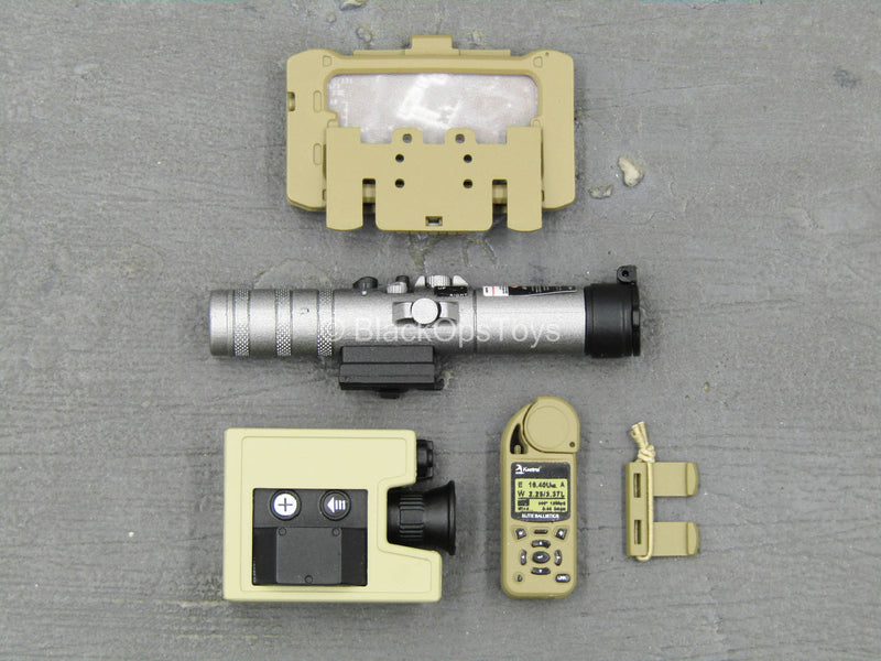 Load image into Gallery viewer, Tan Arm Map Board, Laser, Tan Range Finder, &amp; Phone
