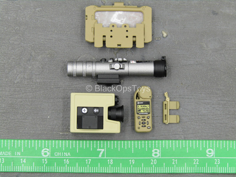 Load image into Gallery viewer, Tan Arm Map Board, Laser, Tan Range Finder, &amp; Phone
