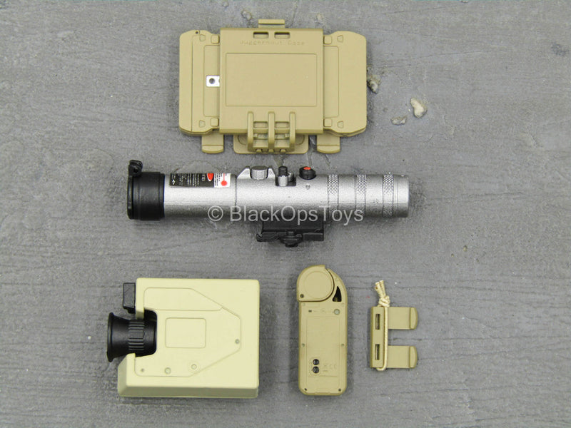 Load image into Gallery viewer, Tan Arm Map Board, Laser, Tan Range Finder, &amp; Phone
