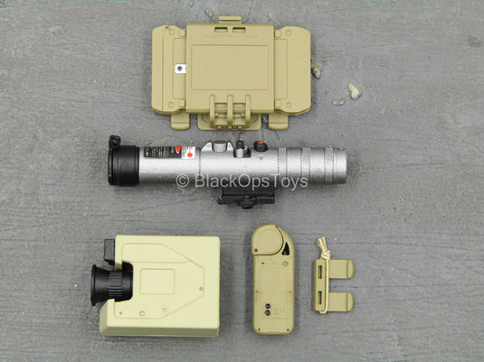 Tan Arm Map Board, Laser, Tan Range Finder, & Phone