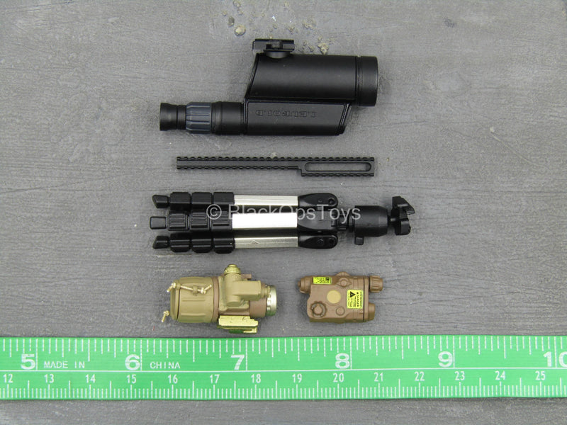 Load image into Gallery viewer, Spotting Scope w/NVG Scope, PEQ &amp; Tripod
