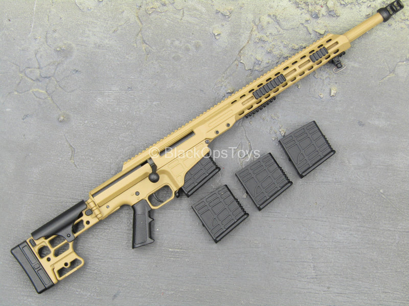 Load image into Gallery viewer, Tan MK22 MOD0 ASR Bolt Action Sniper Rifle
