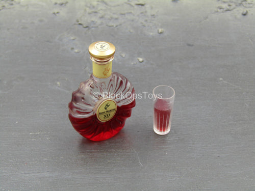 The Godfather Vito Corleone - Alcohol Bottle w/Glass