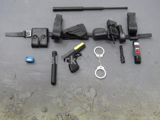 G4 Michael Chan Police FBI - 9MM Pistol, Holster, & Duty Belt Set