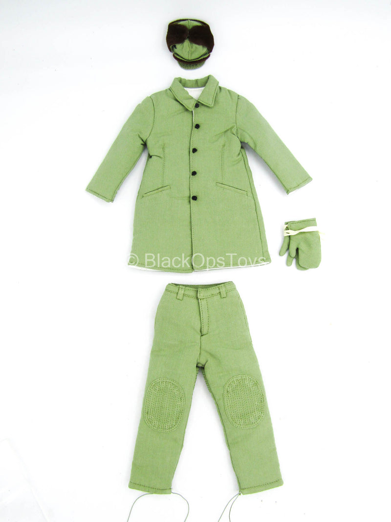 Load image into Gallery viewer, Brave In Triangle - Green Cold Weather Military Uniform Set
