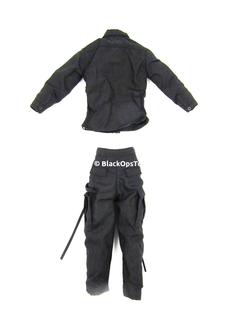 Load image into Gallery viewer, Jin Roh Black Combat Uniform Set
