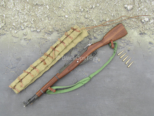Brave In Triangle - Wood & Metal Mosin-Nagant 1944 Karabina Rifle